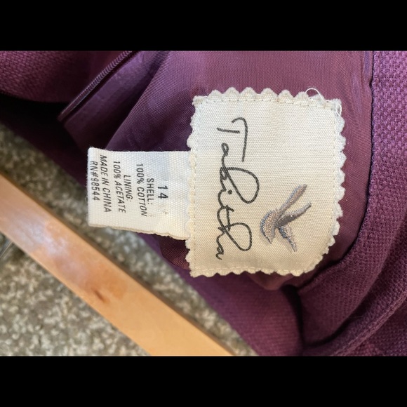 PURPLE - Size 14 asymmetrical mini skirt from ANTHROPOLOGY - Picture 5 of 6